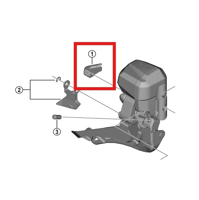 Tampa da porta SHIMANO FD-R7150