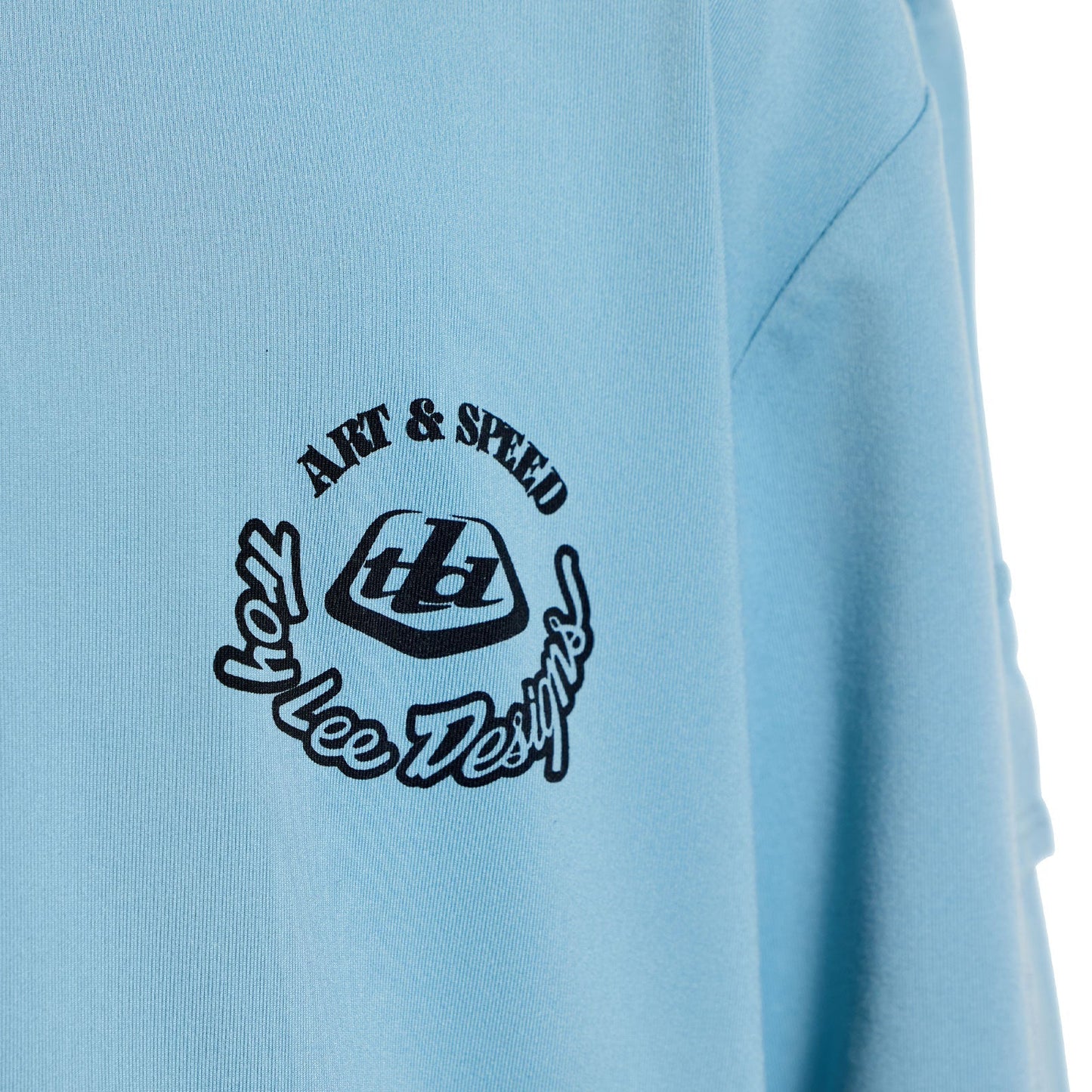 TROY LEE DESIGNS RUCKUS RIDE CARBS Camisola de manga comprida para juniores Azul