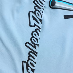 TROY LEE DESIGNS RUCKUS RIDE CARBS Camisola de manga comprida para juniores Azul