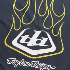 TROY LEE DESIGNS RUCKUS RIDE PRESSED Camisola de manga comprida para júnior Preto