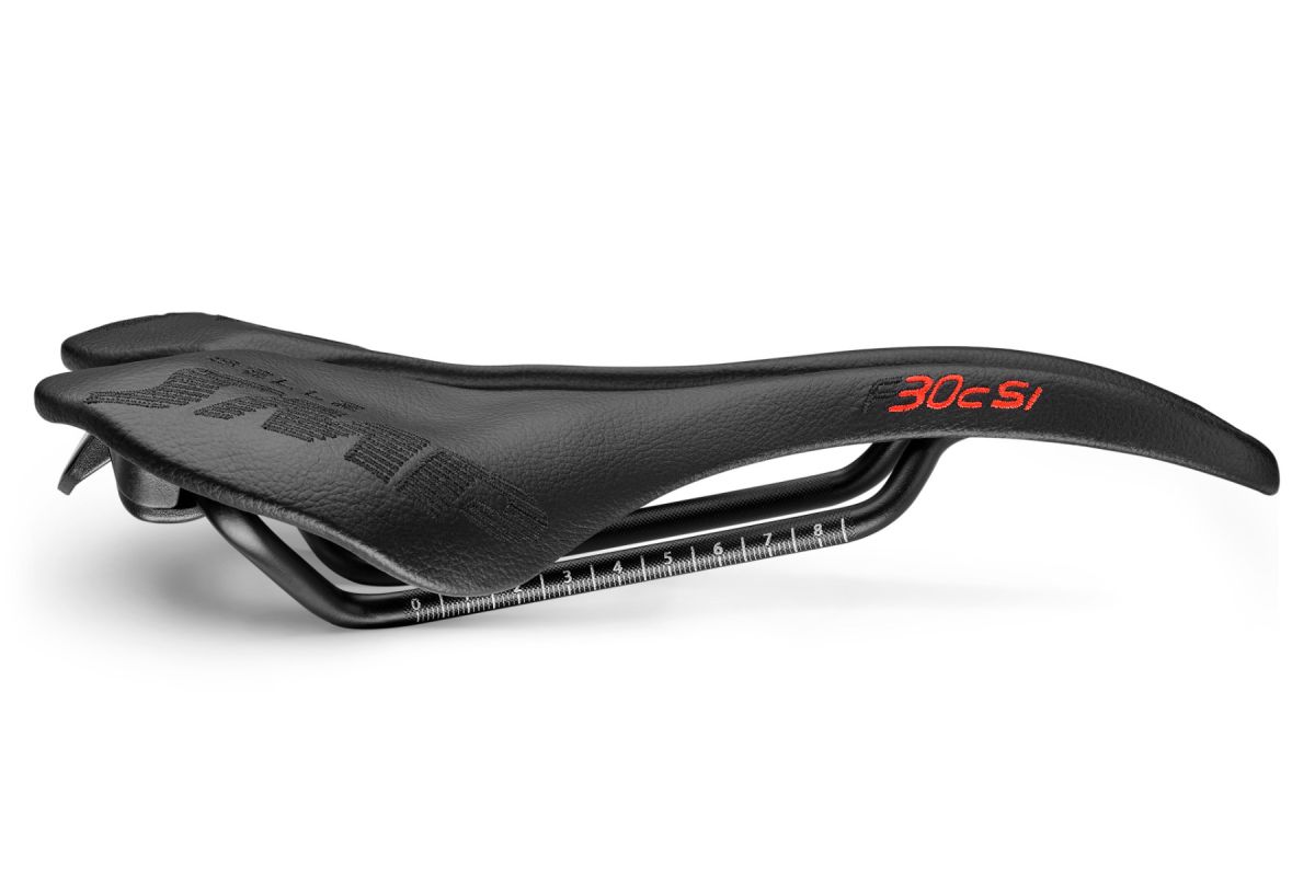 SMP F30C SI Selim Trilhos em aço inoxidável Preto