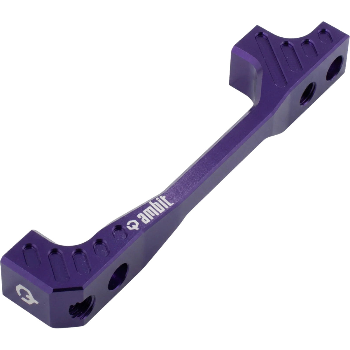 Adaptador de pinça de travão dianteira/traseira PM/PM AMBIT +40 mm violeta