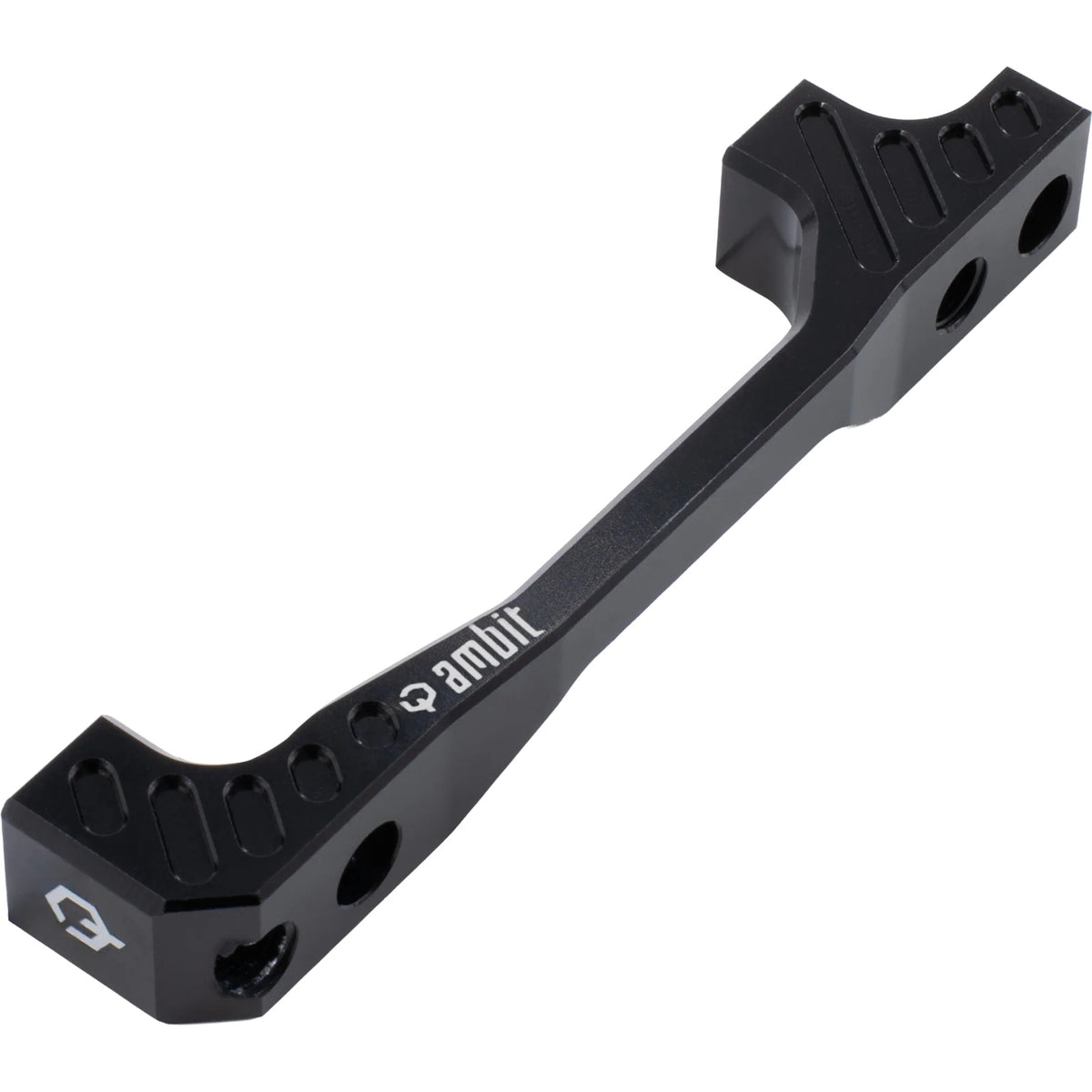 Adaptador de pinça de travão dianteira/traseira PM/PM AMBIT +40 mm preto