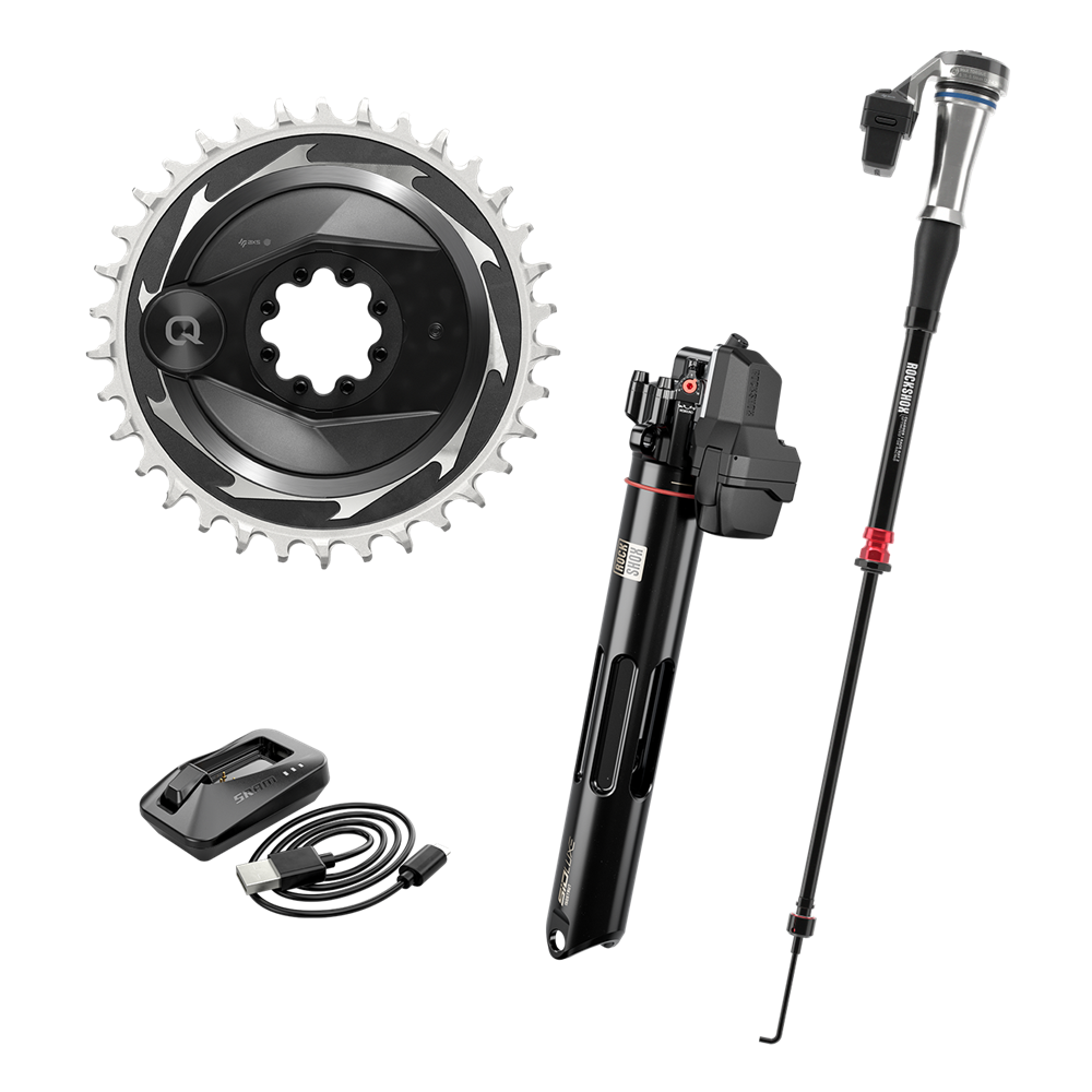 Kit de atualização ROCKSHOX FLIGHT ATTENDANT CHARGER SID 35 + ISOSTRUT + PM 34 Teeth para Trek Supercaliber 9.9 X0/9.8 GX Gen 2