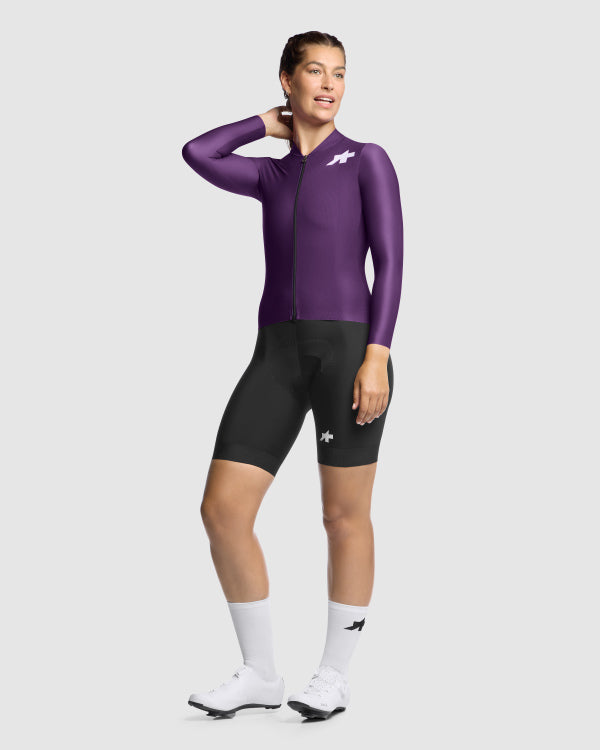 ASSOS UMA GT S11 EVO Camisola de manga comprida para mulher Roxo