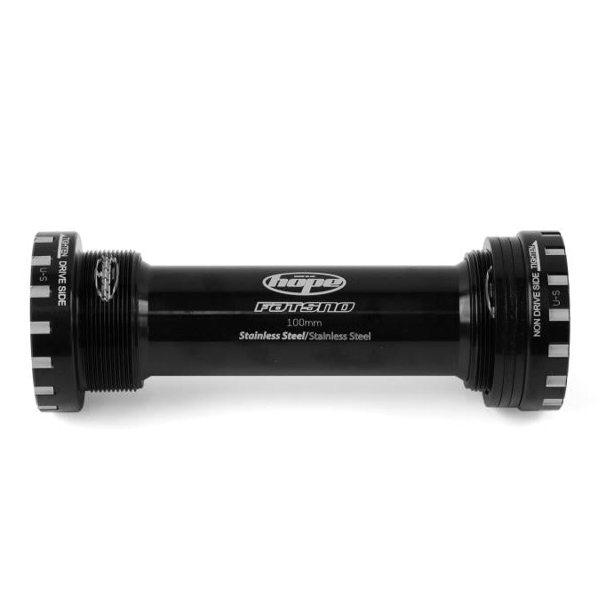 HOPE 100 mm Fat Bike 24 mm eixo do cárter #BBSSFATN Preto