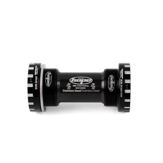 Pedaleira HOPE 68/73 mm eixo 24 mm Estrada Preto