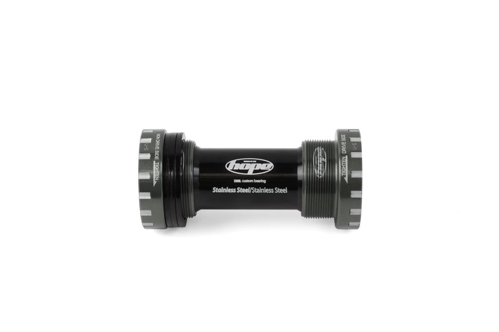 Pedaleira HOPE 68/73 mm eixo 24 mm fumado