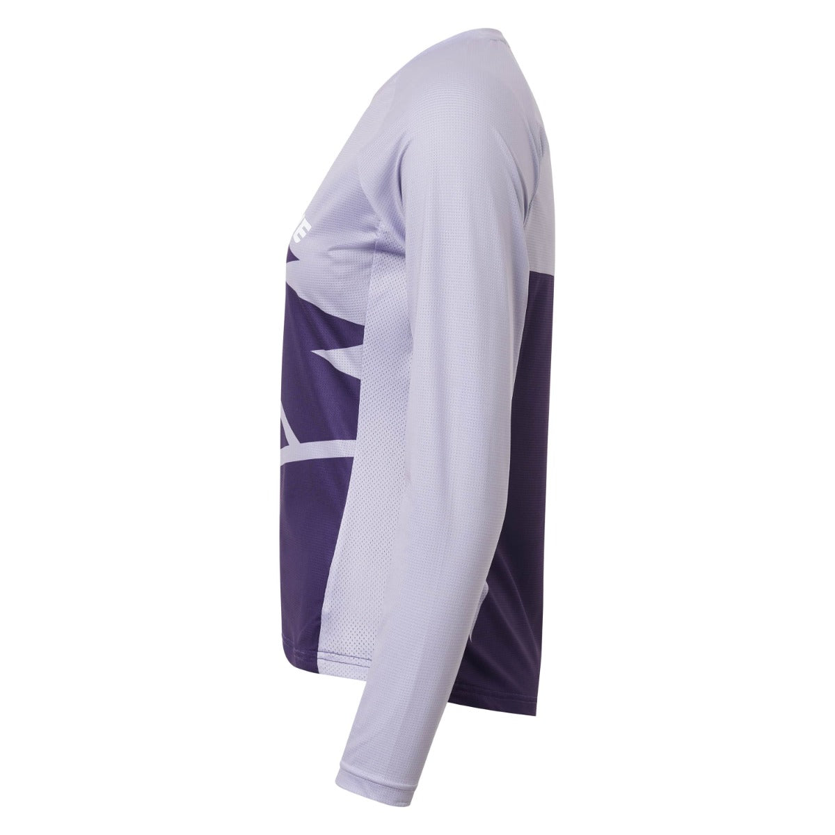 Camisola de manga comprida USWE BERG MTB Lavender para mulher