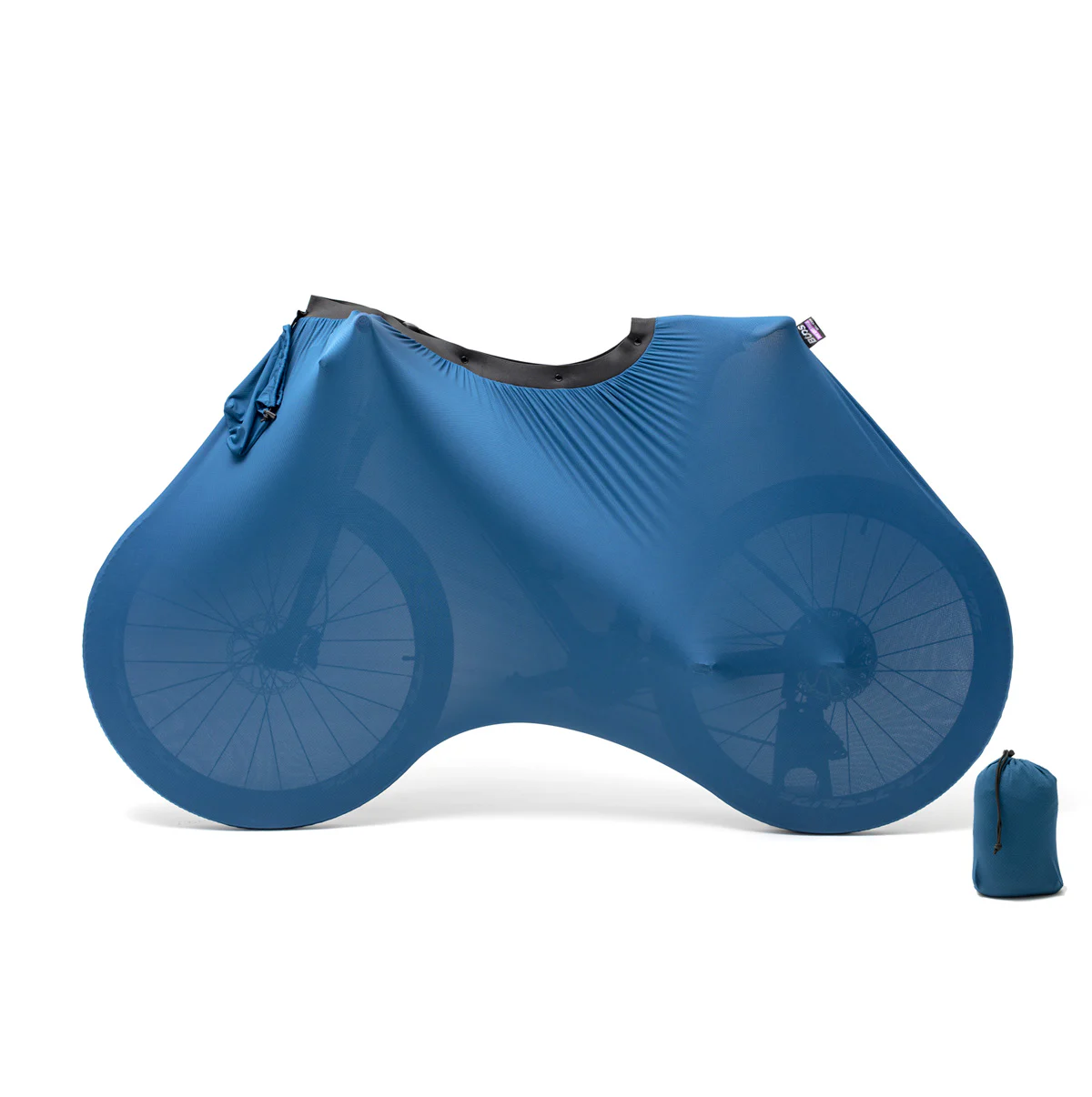 BUDS Capa extensível para meias de bicicleta Azul