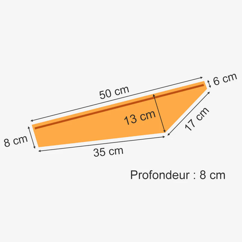 BUDS Saco de mão 4.5L Cáqui