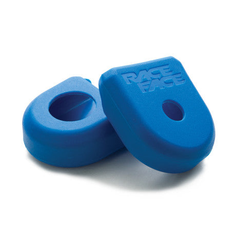Proteções para manivelas RACE FACE BOOT PEDAL CARBONE Azul