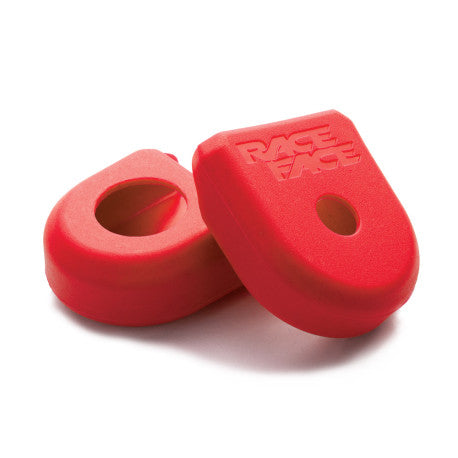 RACE FACE BOOT PEDAL CARBONE crank guards Vermelho