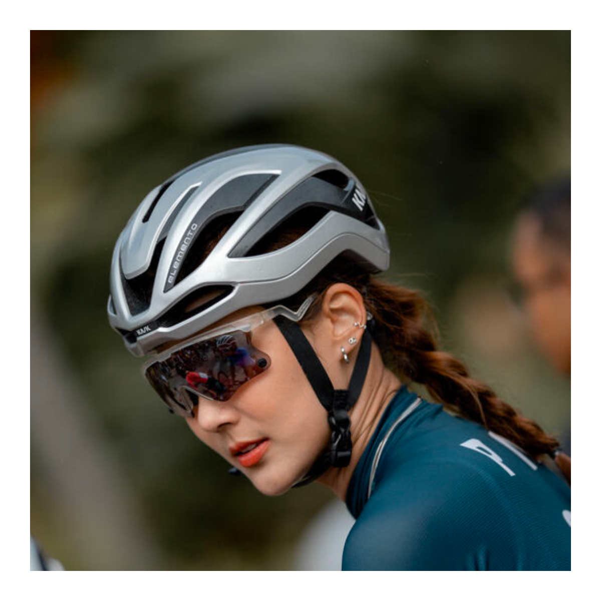 Capacete de estrada KASK ELEMENTO Cinzento