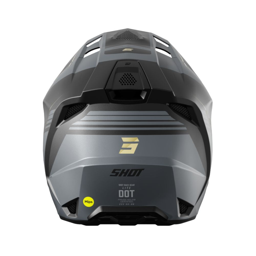Casque BMX SHOT LITE S10 Black Grey Matt