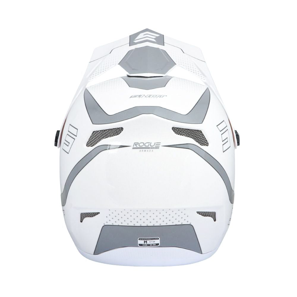 Capacete BMX SHOT ROGUE Armada Branco Pérola