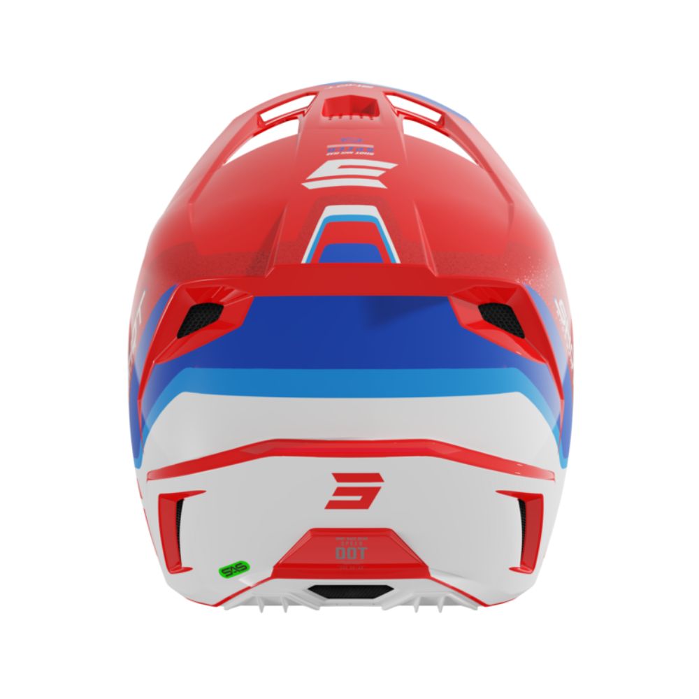 Casque BMX SHOT SPEED Atomic Red Pearly