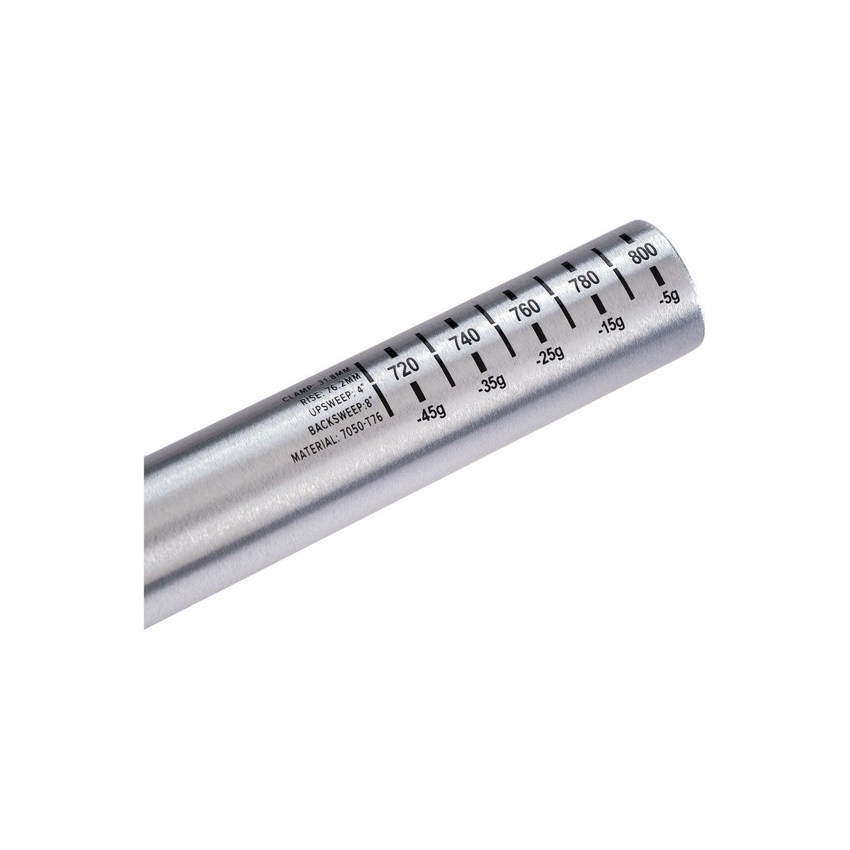 Guiador PROTAPER 810 A76 31.8 Prata Polida Rise 3