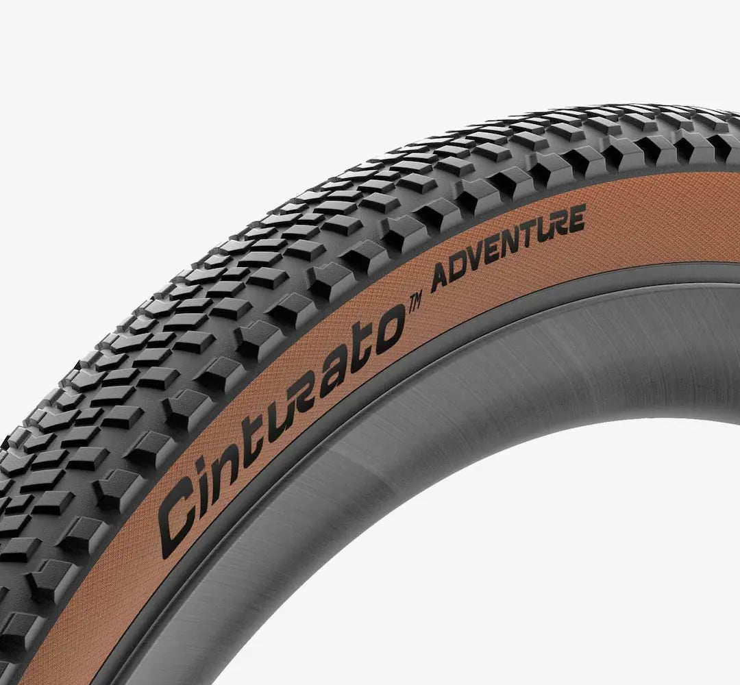 Pneu PIRELLI CINTURATO ADVENTURE 700x40c Tubeless Ready Bege clássico