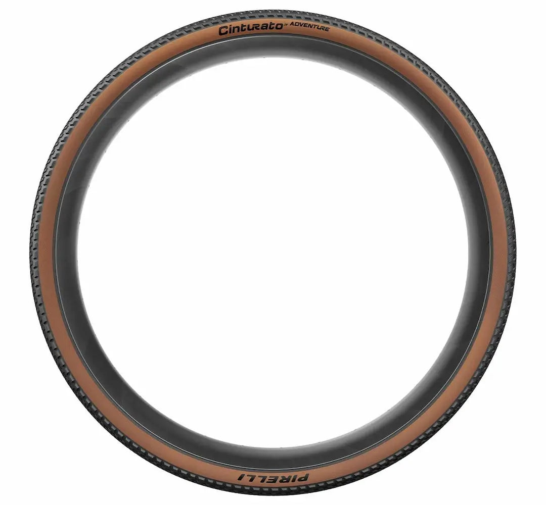 Pneu PIRELLI CINTURATO ADVENTURE 700x40c Tubeless Ready Bege clássico