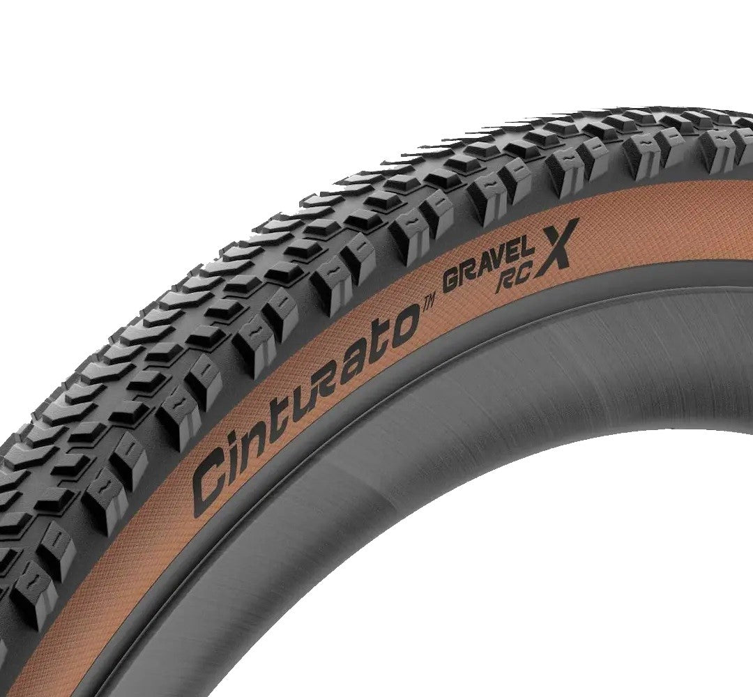 Pneu PIRELLI CINTURATO RCX 700x35c Tubeless Ready Bege clássico