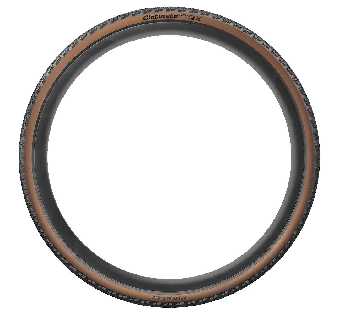 Pneu PIRELLI CINTURATO RCX 700x35c Tubeless Ready Bege clássico