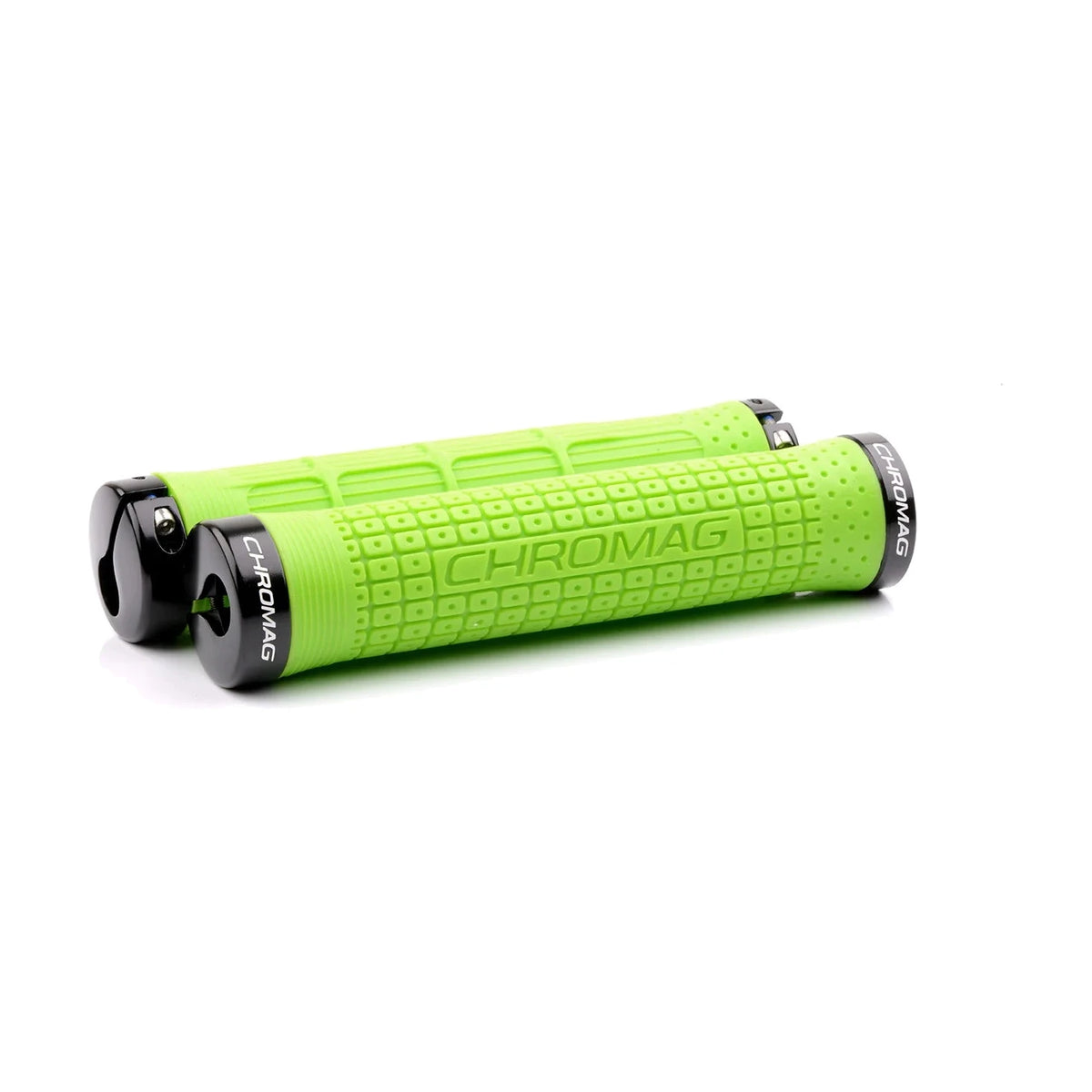 Grips CHROMAG CLUTCH Lock-On 142 mm Verde/Preto