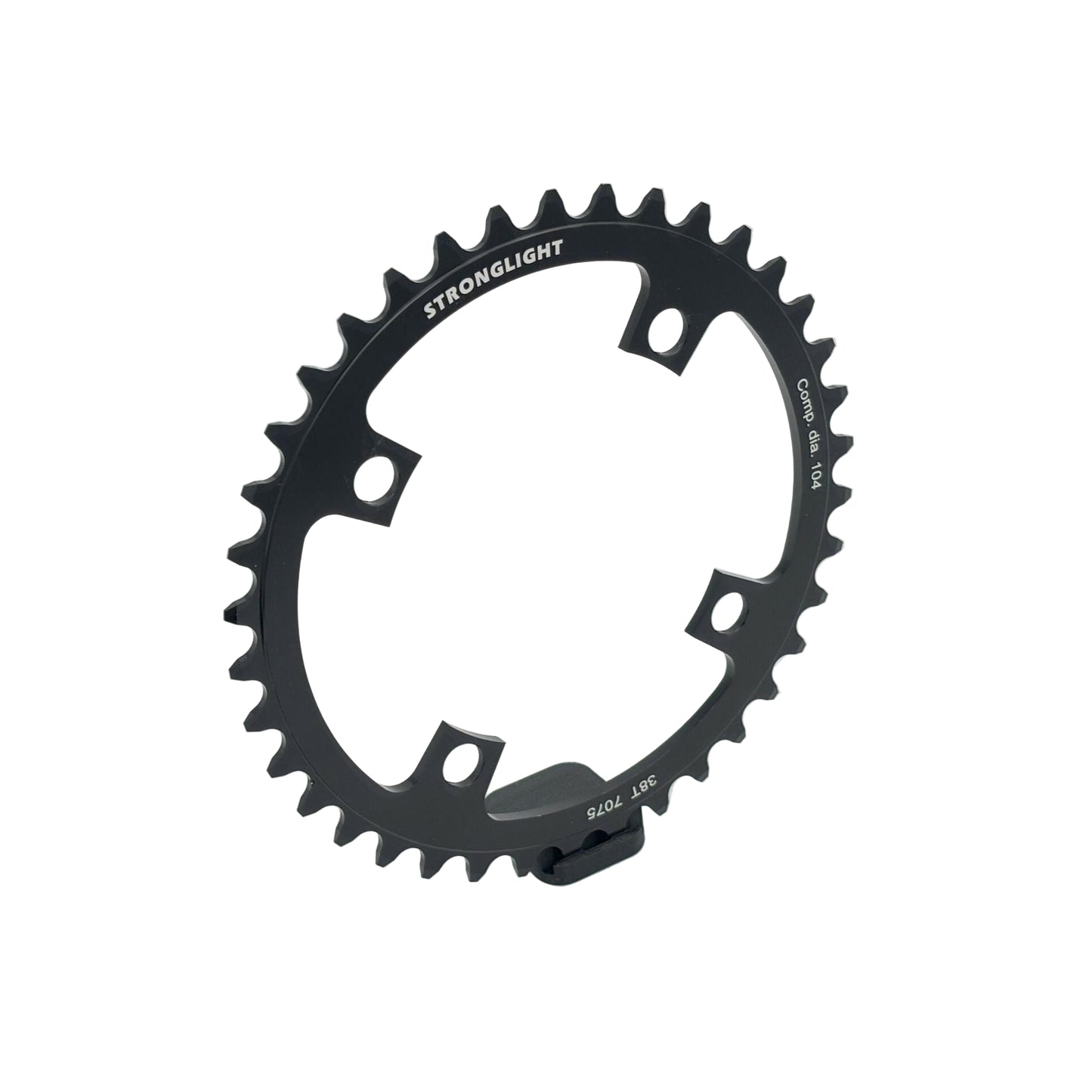 STRONGLIGHT BOSCH GEN1/GEN3 1V/8V/9V/10V Alu Mono chainring Com todas as aranhas de 104mm (Bosch, Shimano, Yamaha, Bafang, Brose...)