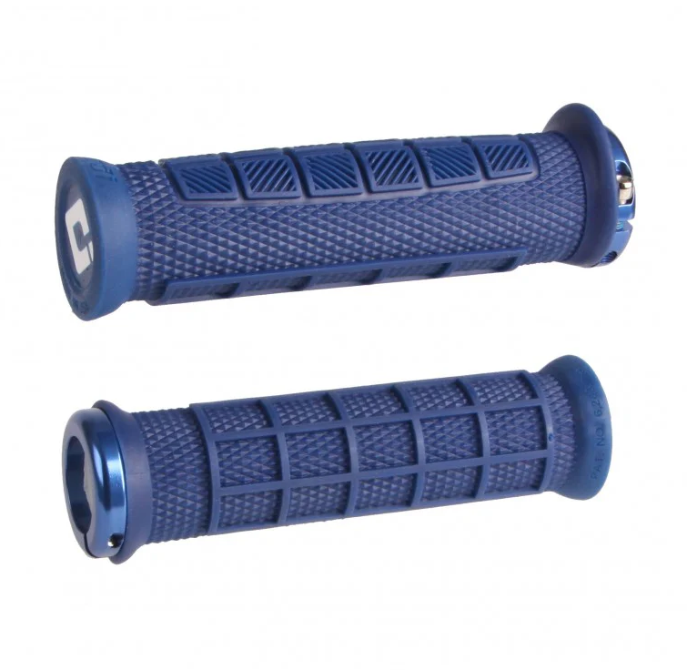 Punhos ODI ELITE PRO V2.1 Lock-on 130 mm Azul