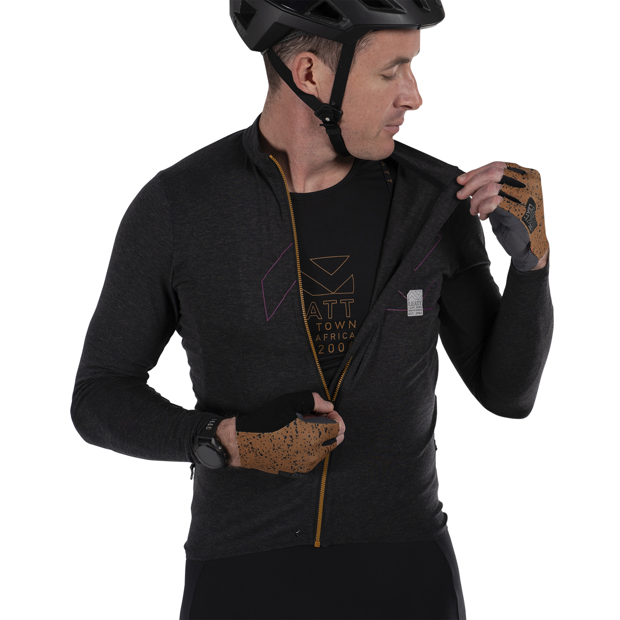 Camisola de manga comprida LEATT MTB ENDURANCE 4.0 Preto