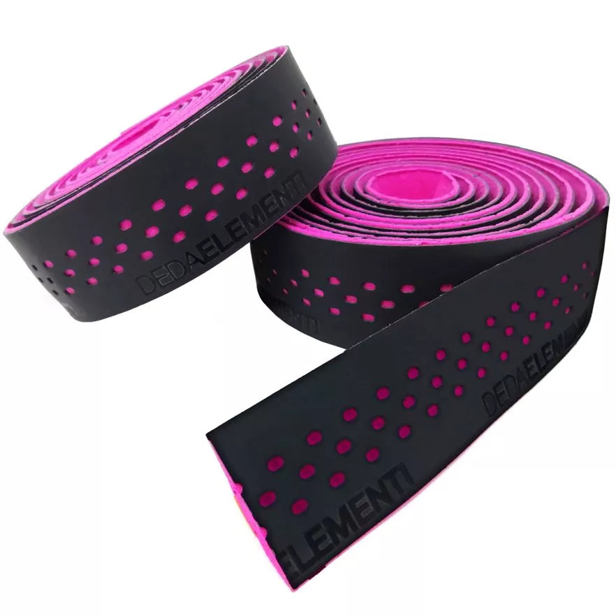 Fita para guiador DEDA PRESA Preto/Rosa
