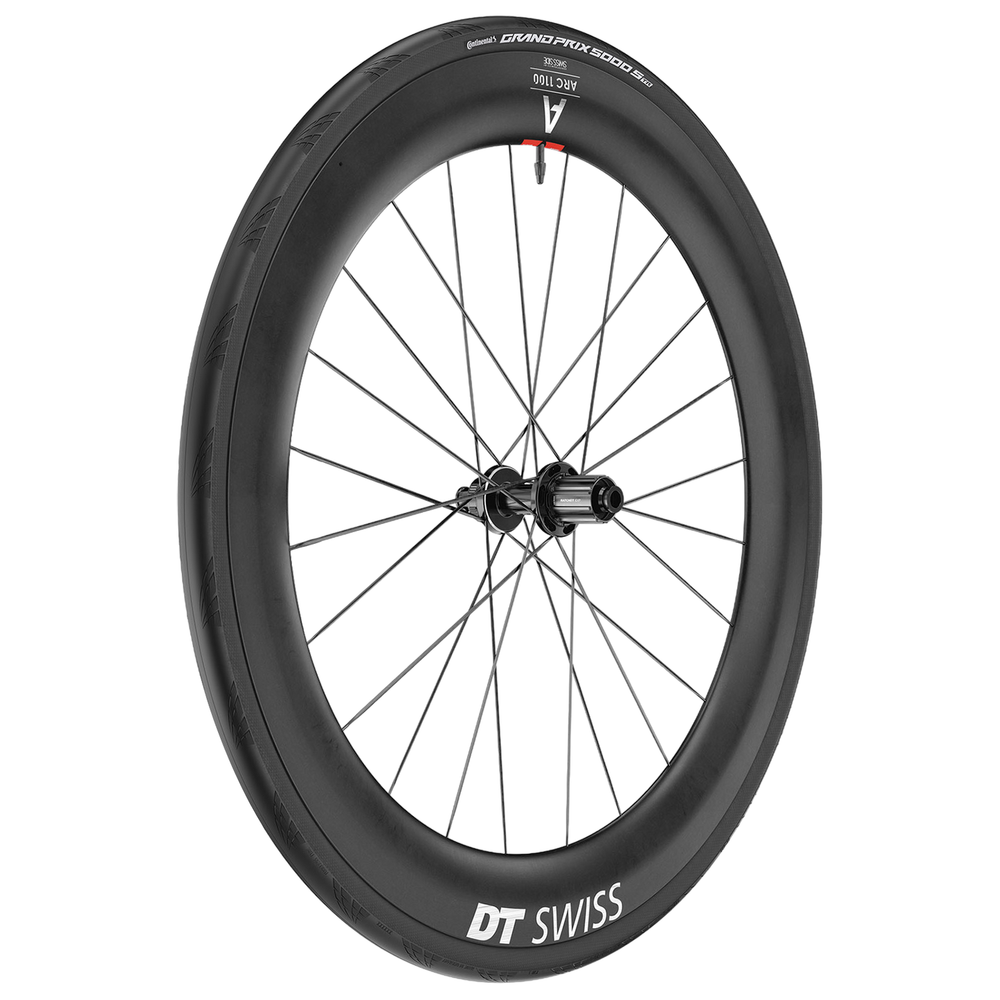 DT SWISS ARC 1100 DICUT WTS 55 Roda traseira tubeless ready (bloqueio central)