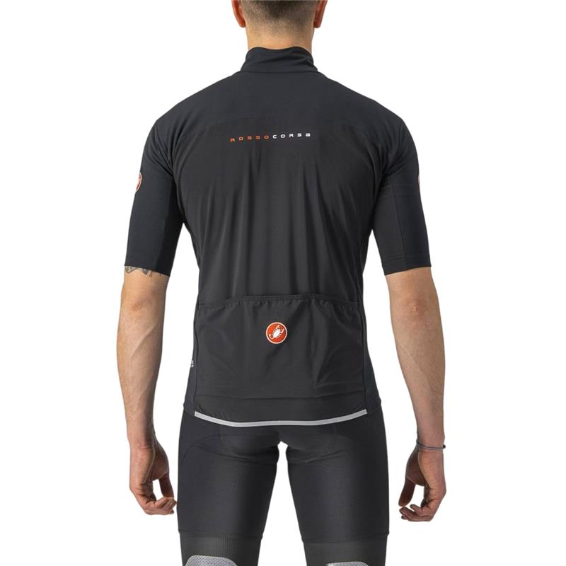 CASTELLI PERFETTO RoS 2 WIND Camisola de manga curta Preto