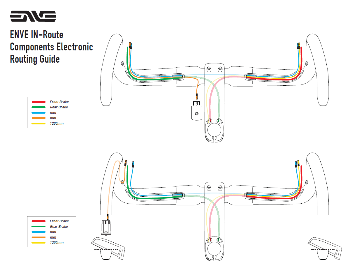 Cabide de passagem interna ENVE Aero Compact