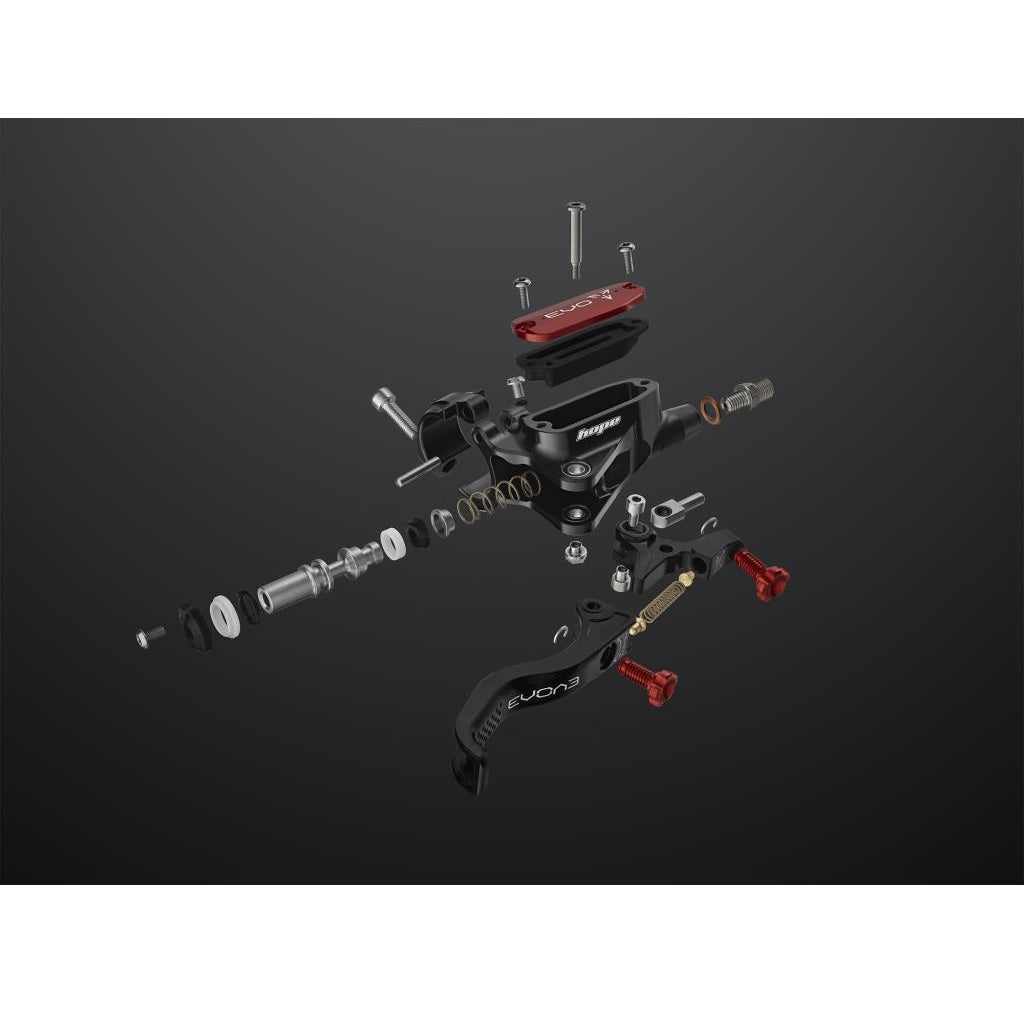Travão traseiro HOPE TECH 4 EVO GR4 Prata/Preto