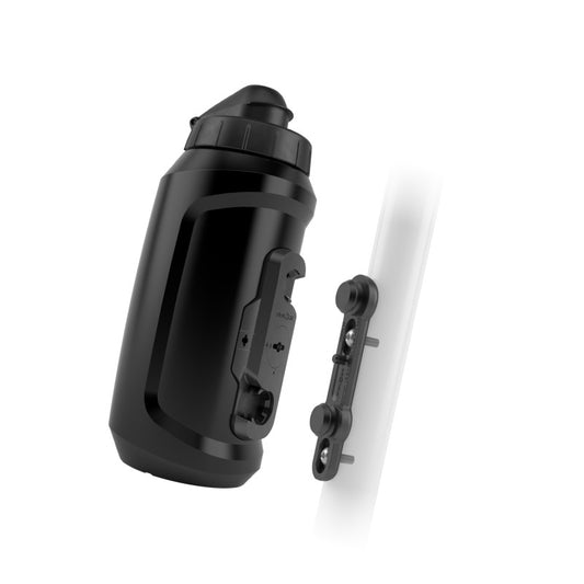 Kit garrafa e porta-garrafas FIDLOCK TWIST COMPACT BIKE BASE 750 ml Preto