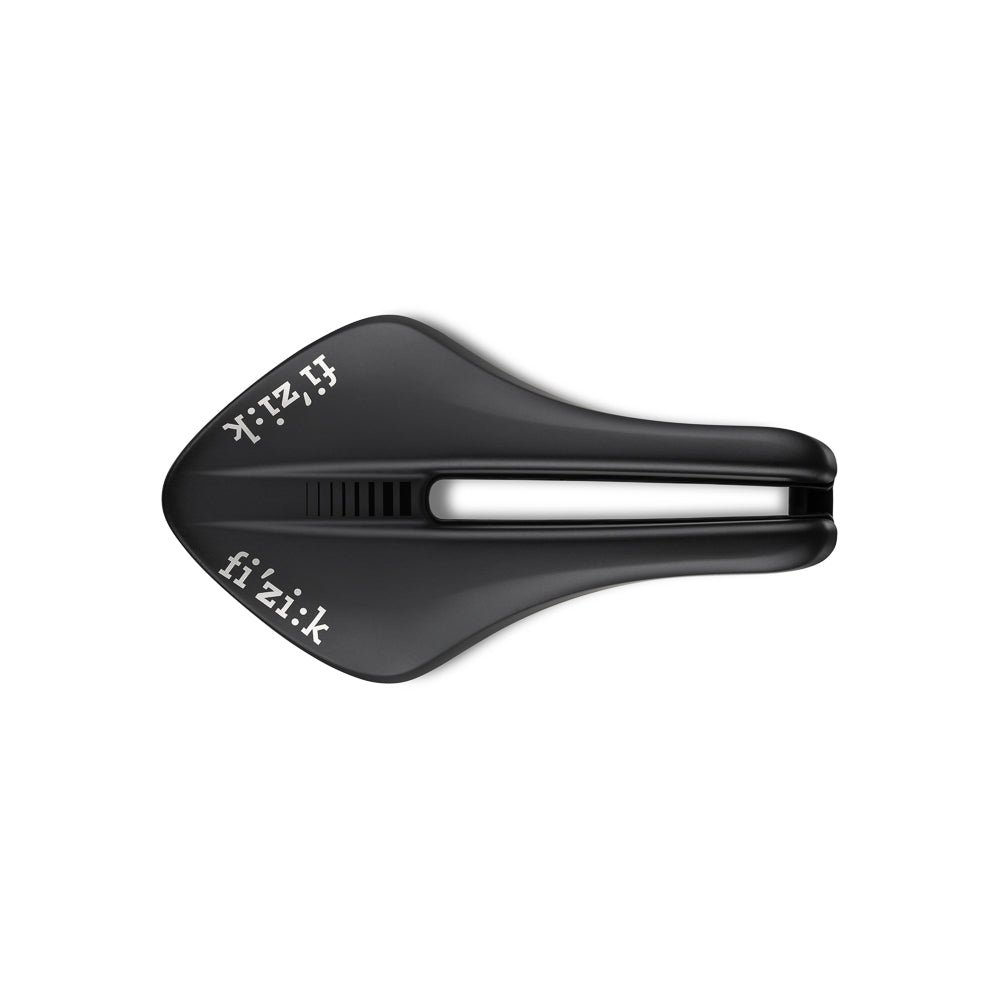 FIZIK TRANSIRO AERIS LD R1 135mm Selim trilhos de carbono Preto