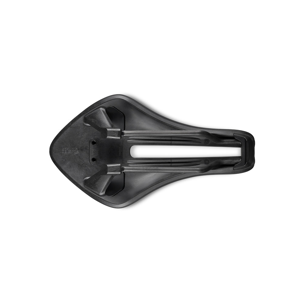 FIZIK TRANSIRO AERIS LD R1 135mm Selim trilhos de carbono Preto