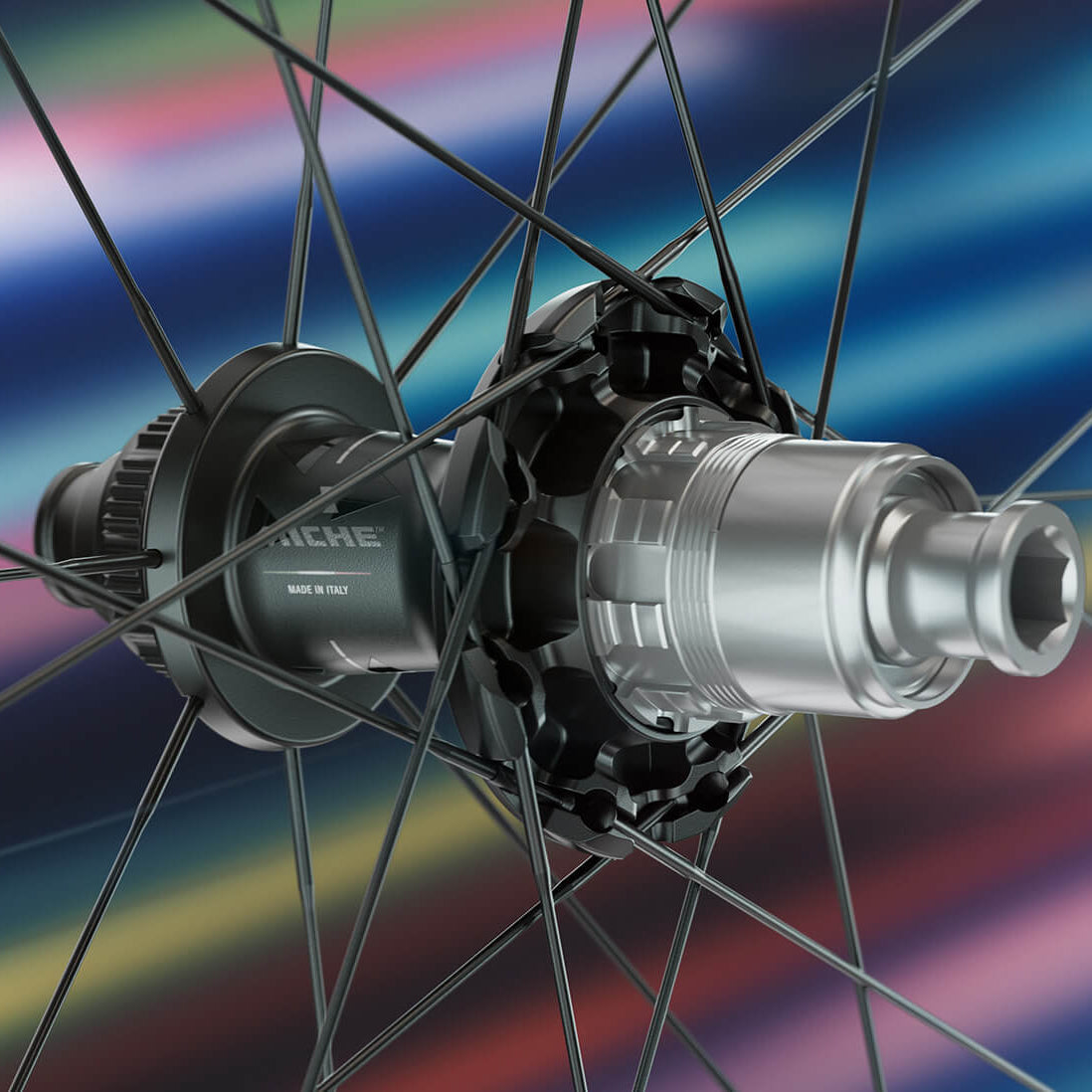 Par de rodas MICHE KLEOS RD 36 DISC Tubeless Ready (bloqueio central)