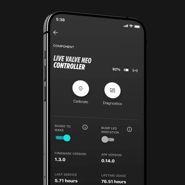 Amortecedor FOX DHX Factory Live Valve Neo Coil, munhão