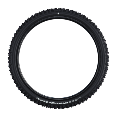SCHWALBE SHREDDA REAR 27.5x2.50 GRAVITY PRO ADDIX ULTRASOFT RADIAL Tubeless Ready Soft tyre