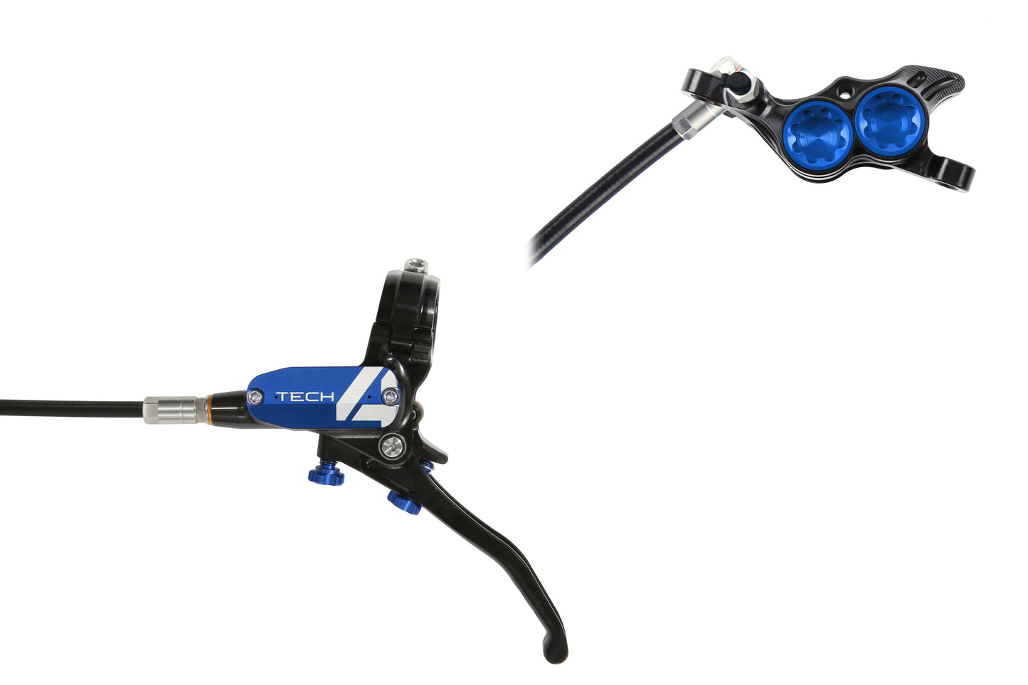 Travão dianteiro HOPE TECH 4 E4 Preto/Azul