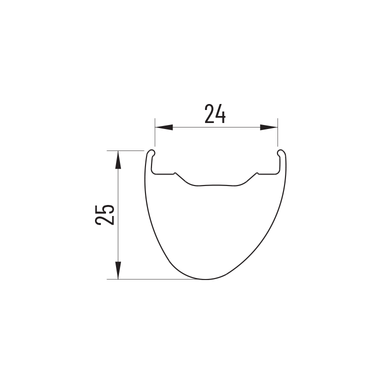 Par de rodas MICHE GRAFF XL DISC Tubeless Ready (Center Lock)
