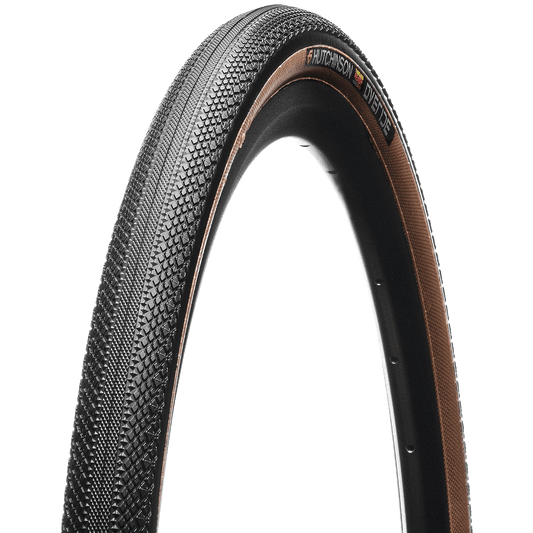 Pneu HUTCHINSON OVERIDE 700x40c Hardskin Tubeless Ready Preto/Bege