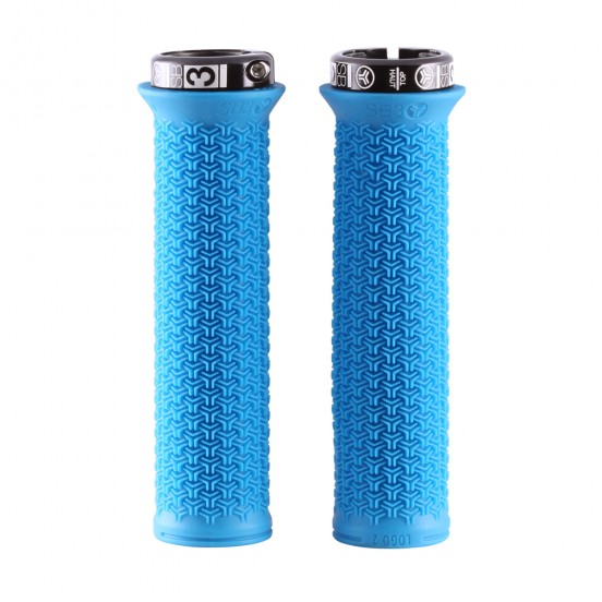 Grips SB3 LOGO 2 Lock-On 136 mm Azul