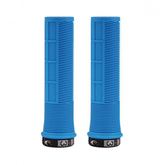 Punhos SB3 RACE PT Lock-On 130 mm Azul