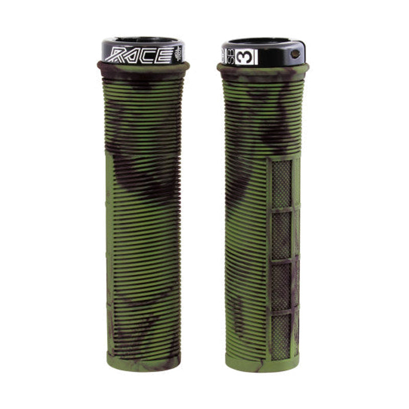 Grips SB3 RACE EN Lock-On 130 mm Verde Camo