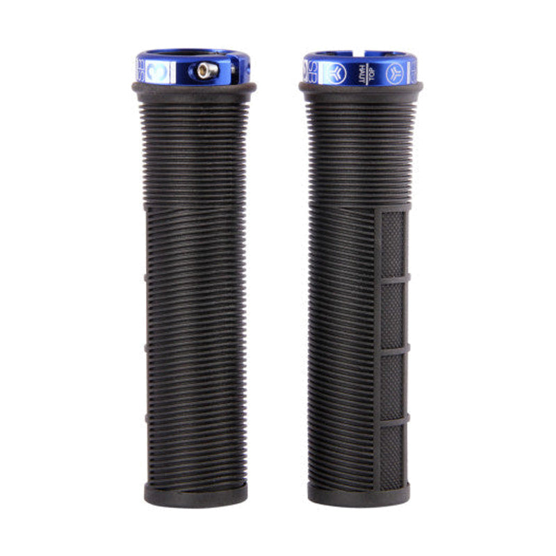Grips SB3 RACE EN Lock-On 130 mm Preto/Azul