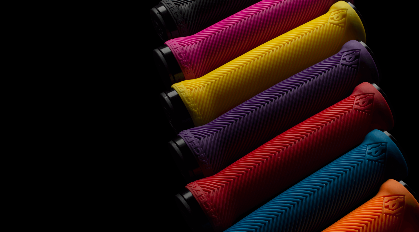 Punhos RACE FACE LOVE HANDLE Lock-On Amarelo