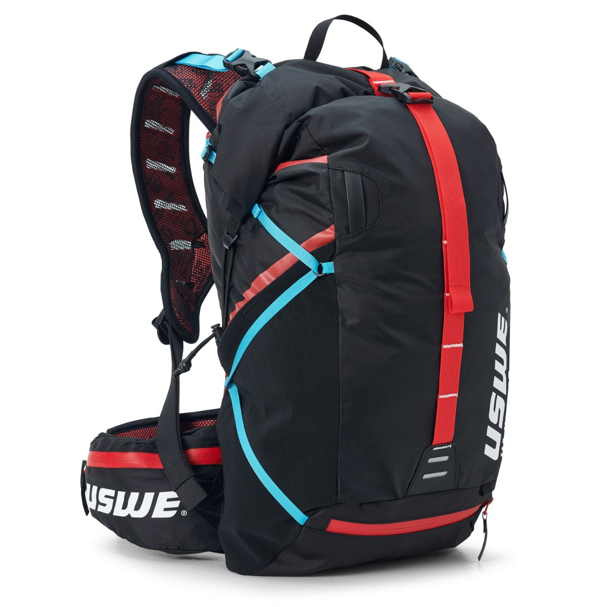 Mochila USWE HAJKER 18 L Preto/Vermelho